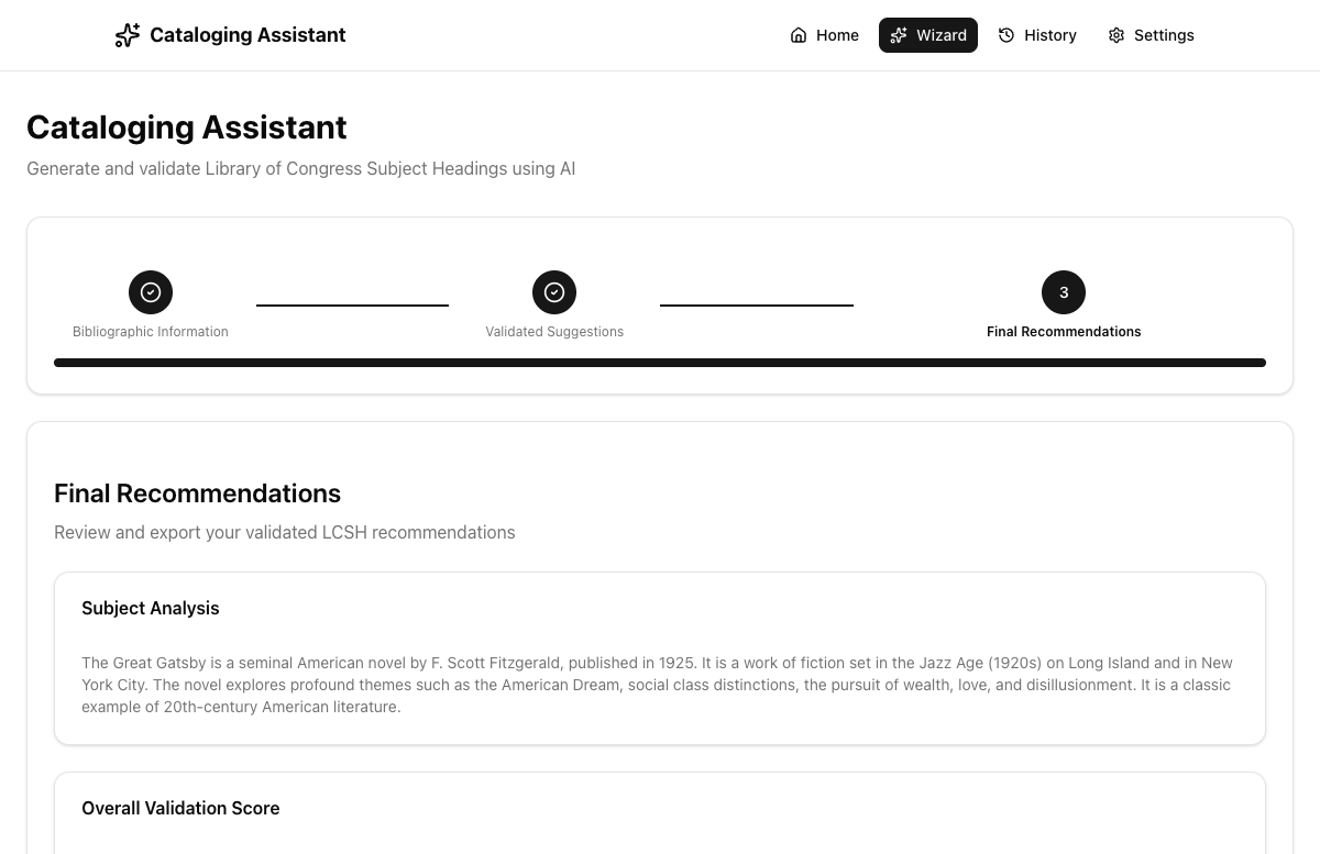 Step 3 final recommendations